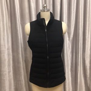 Lululemon Fluffed Up Vest Black Sz 12